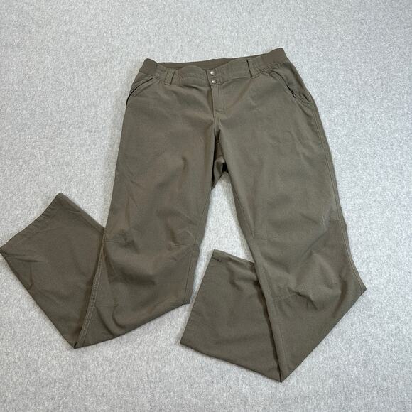 Kuhl Pants WMNS 12 Green Straight Lightweight Hiking Mid-Rise Outdoor Athletic - Picture 4 of 15